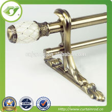 high quality curtain rod set,decorative bathroom curtain rod